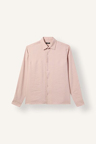 DeFacto Regular Fit Polo Collar Modal Long Sleeve Shirt H5254Ax26Au