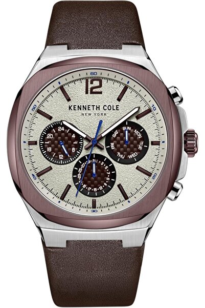 Kenneth Cole New York Men's Watch Kenneth Cole Kcwgf2222001 Silver