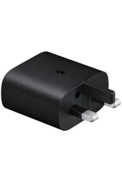 GENERAL شاحن من سامسونج بتقنية USB، متوافق مع الهواتف الذكية، بقوة 25 واط