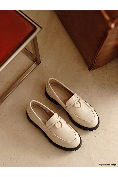 LC Waikiki Alita City Lcw Steps Beige Girls' Classic Shoes with a Difference