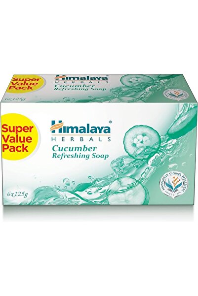 Himalayan Bazaar Himalaya Cucumber Refreshing Soap Bar 6 x 125g | Gently Clea...