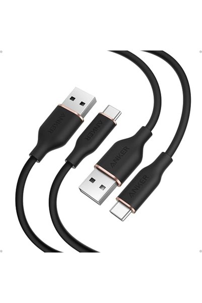 Anker Stuy كابل أنكر للسيارة من USB إلى USB C، سلك شحن USB A إلى USB C لأجهزة...