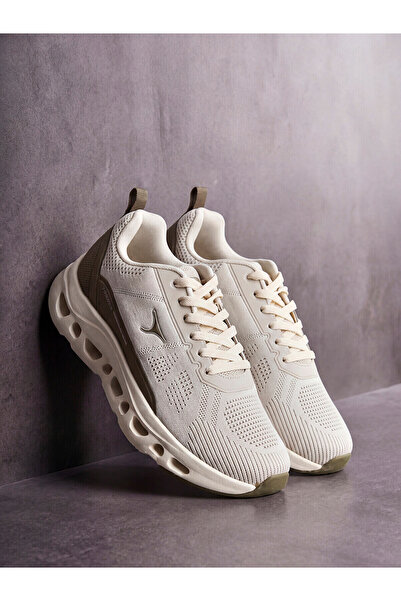 LC Waikiki Triwex Beige Men's Sneaker with Nevavm Difference