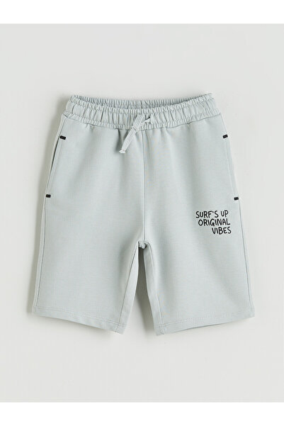 LC Waikiki Two Mt Shop Quality Lcw Kids Gray 2 Thread Printed Standard & Regu...