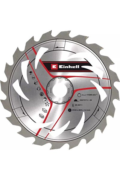 Einhell Lama HM cu dinti din carbura, 165x20 mm, Z20