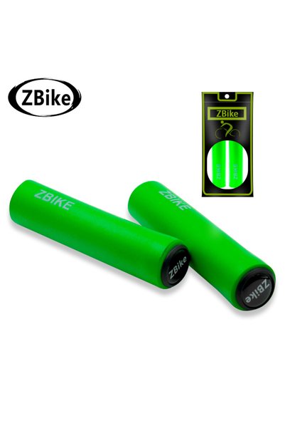 Choice ZBG-Green ODI Grip Silicone Bike Grips Ergonomic Mountain Bike Handleb...