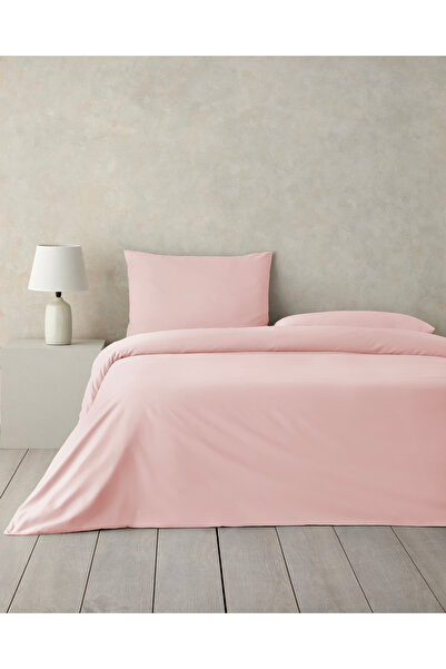 English Home Pure 100% Cotton Double Bed Sheet Duvet Cover Set 200X220 cm Dus...