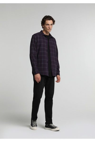 Colin's Slim Tapered Fit Erkek Black Black Denim Jean Pantolon
