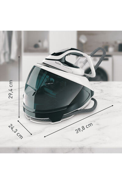 TEFAL Yeşil Kazanlı Ütü Kompakt Tasarım | 8 Bar Basınç, 560 g Şok Buhar, 2200 W, 1,3 L Hazne, Az