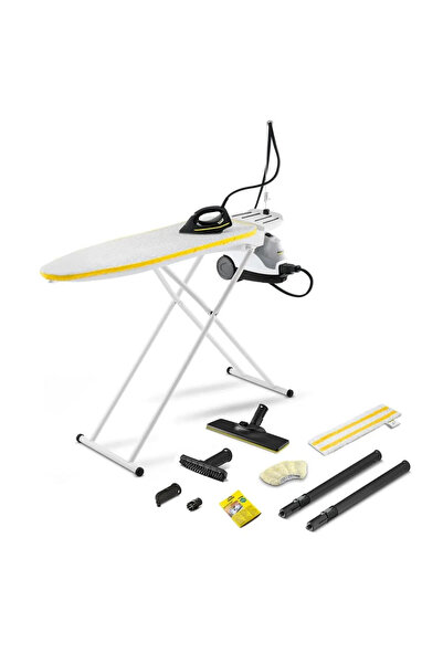Si 4 Easyfix Iron Super Kit Buharlı Temizlik ve Ütüleme Sistemi 2200W Ütü Masası Cam Aparatı Halı