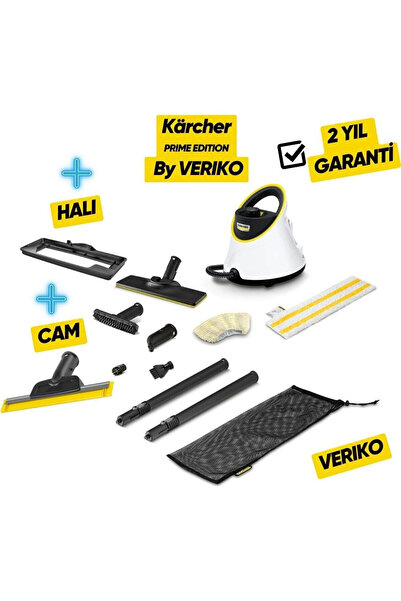 Sc 2 Deluxe Plus Easyfix Buharlı Temizlik Makinesi 1500W 3.2 Bar Cam Halı Başlığı Sert Zemin