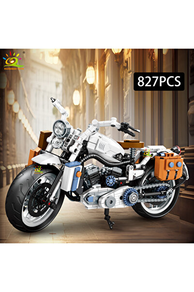 Choice NO.93 NO BOX HUIQIBAO 808PCS MOC Technial Motorbike Building Model Blo...