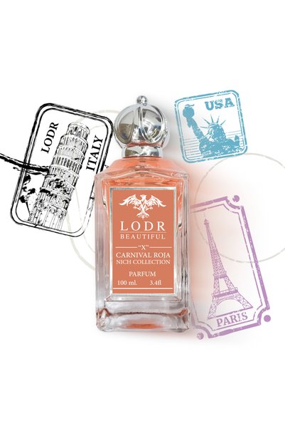 LODR BEAUTIFUL LODR Carnival Roja Red 100 ml Feminine Morning
