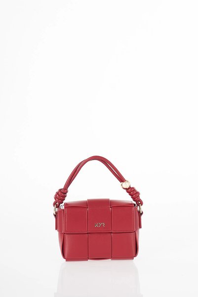 KYR Clamshell Mini Bag Claret Red