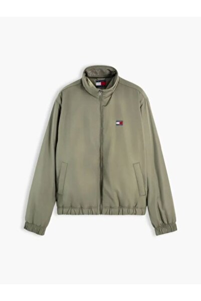 Tommy Hilfiger HAKİ LOGOLU ERKEK CEKET