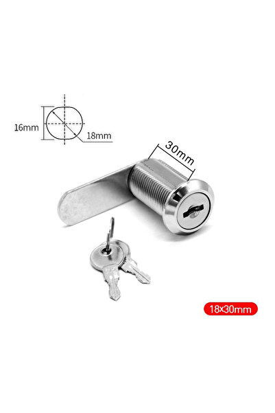 Choice 30mm 16/20/25/30mm Cam Cylinder Locks Door Cabinet Mailbox Padlock Dra...