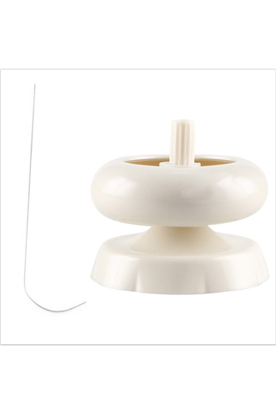 Choice White (plastic) 1Set Wooden Plastic Spin Beading Tools Beads Storage B...