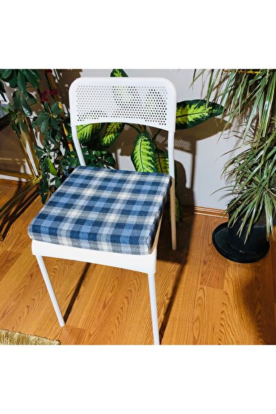 Genel Markalar Bahçe Balkon Sandalye Minderi 6lü set 36*36*5 cm Fermuarlı