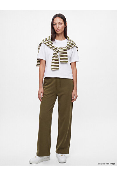 LC Waikiki Nevavm Farkıyla Lcw Everyday Khaki 3 Threaded Straight Loose & Bag...