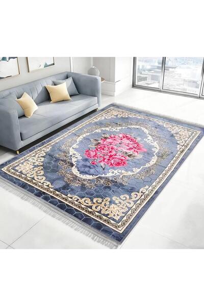 Generic Velvet Cushioned Carpet 2X3 Meters – Fixed on Ceramic – Non-Slip Floo...