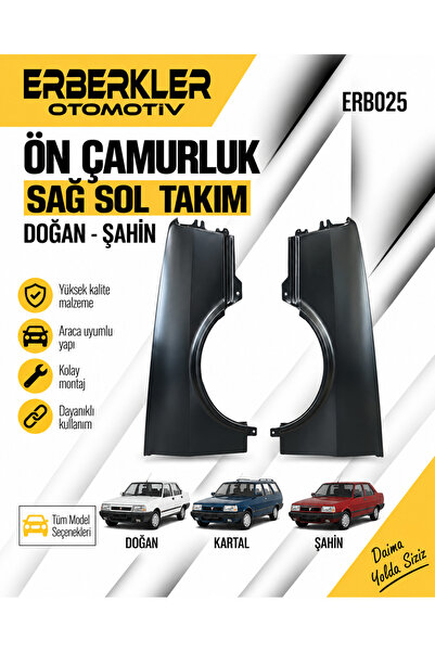 ERBERKLER DOĞAN ŞAHİN ÖN ÇAMURLUK SAĞ SOL