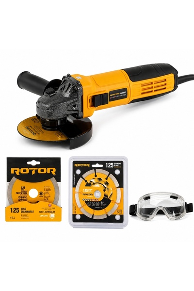 Rotor Polizor unghiular cu variator Rotor, 800w, 220v, 1100rpm, diametru 125m...