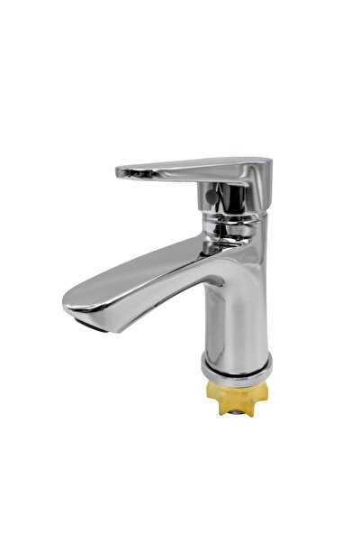 Flow Baterie Lavoar 061-401ZC, zinc crom, pipa fixa, monocomanda