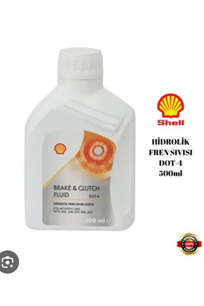 Genel Markalar Shell Brake & Clutch Fluid Shell dot 3 hidrolik firen yağı Dot 3