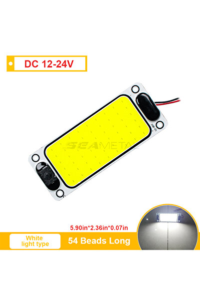 Choice 54SMD BLALION LED 12-24V Car Interior Lighting Reading Strip Light Int...