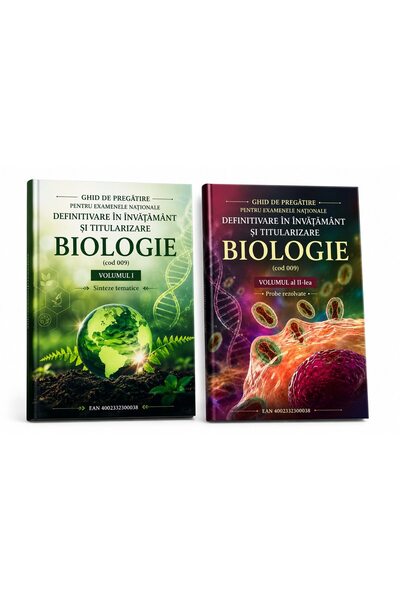 OEM Titularizare și Definitivat -Biologie- Vol 1 Sinteze+ vol 2 Subiecte rezo...