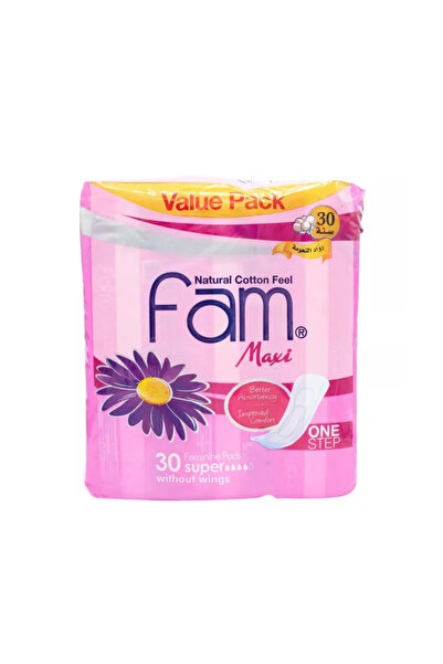 FAM Natural Cotton Feel Sanitary Napkins from Fam, 30 Napkins