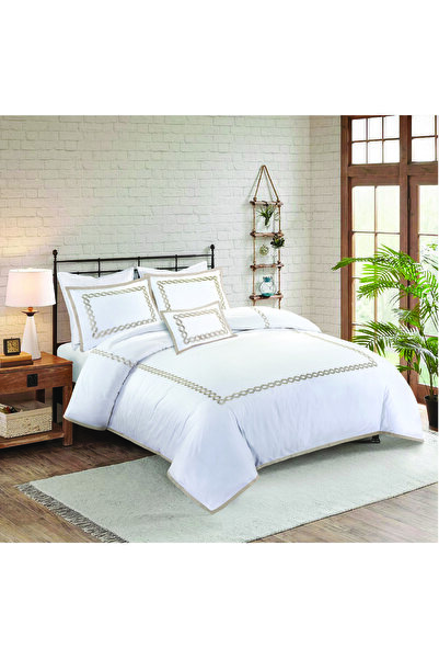 Bee Home Duvet Cover Without Filling |   100% Cotton Double 3-Piece Set
