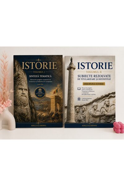 OEM Titularizare și Definitivat -ISTORIE - vol 1 Sinteze +vol 2 Subiecte rezo...