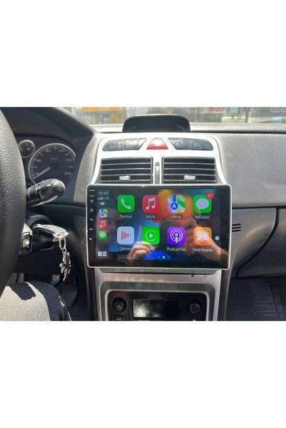 Grade Power 4GB RAM 64GB HAFIZA PEUGEOT 307 UYUMLU CARPLAY DESTEKLİ VE GERİ G...
