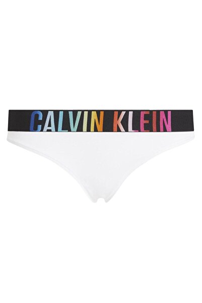 Calvin Klein THONG (FF), 100 Kadın Beyaz Tanga