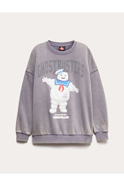 Marks & Spencer Halloween / Ghostbusters Baskılı Çocuk Sweatshirt