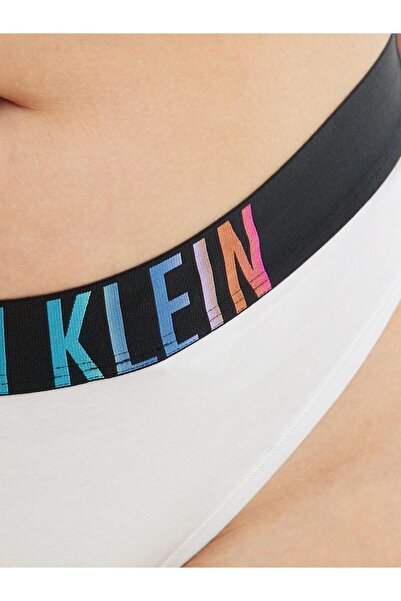 Calvin Klein THONG (FF), 100 Kadın Beyaz Tanga