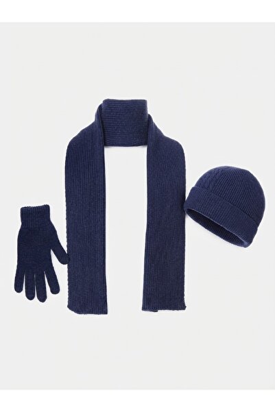 Fonem Fo 3098 Kisa 3-Piece Scarf, Beanie and Glove Set