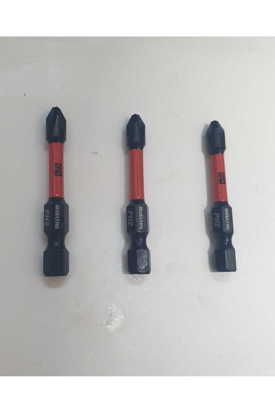 İzeltaş Darbeli Bits Uçlar (3 Adet PH2*50)