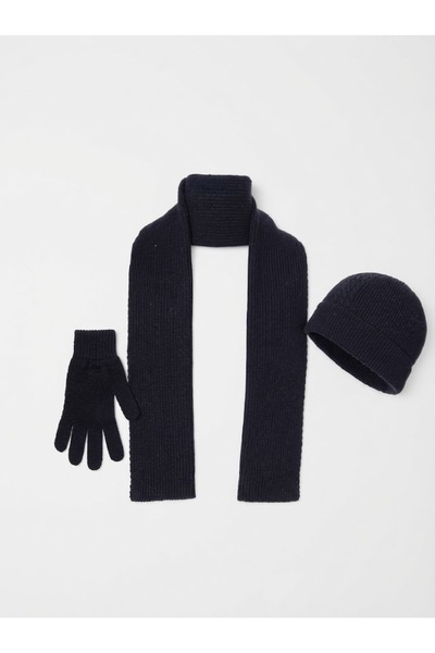 Fonem Fo 3098 Kisa 3-Piece Scarf, Beanie and Glove Set