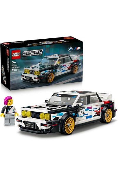 LEGO Speed Champions BMW M3 (E30), 358 Pieces