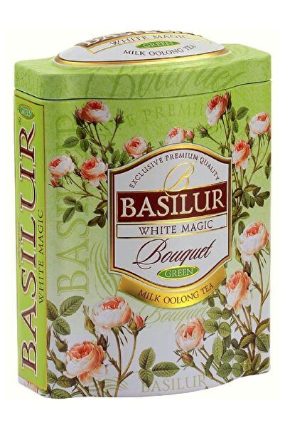 Basilur Ceai verde milk oolong Bouquet white magic cutie 100g