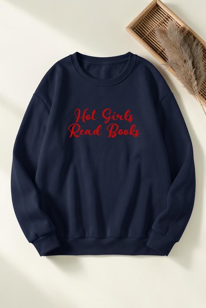 uyguntarz Unisex Hgrb Printed Crew Neck Sweatshirt