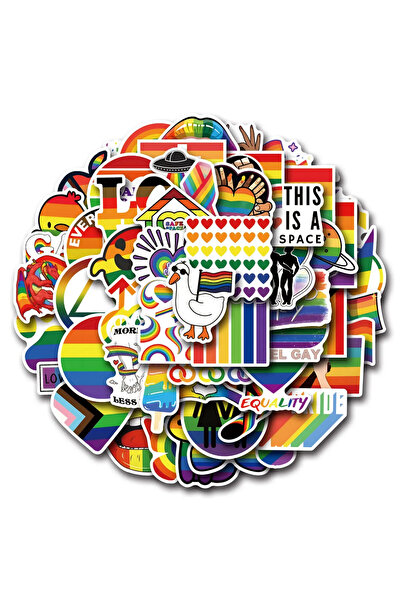 Choice 110pcs 110PCS Pride Parade Stickers Funny Graffiti Waterproof Decorati...