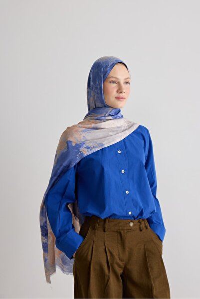 Modakaşmir Quartz Pattern Nua Viscose Shawl