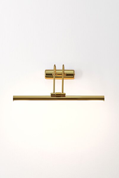 Avizen Lighting Project Banyo Duvar Ayna Tablo Aydınlatması Flüt Aplik Gold -...