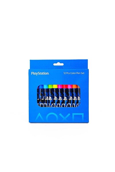 Playstation Sony Plastation Play In Camo Marker Pen 12Pc Set