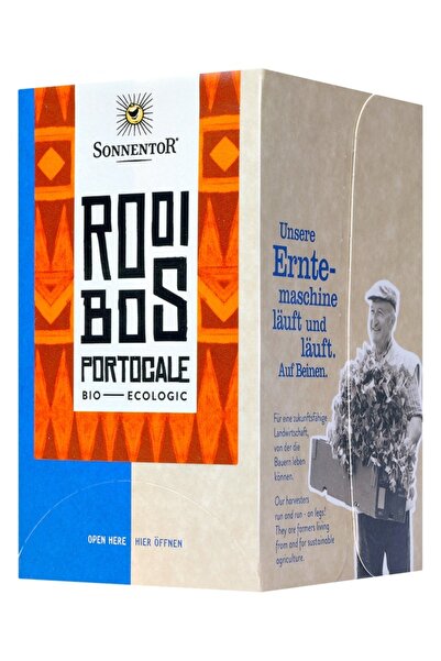 Sonnentor Ceai rooibos portocale 18 plicuri