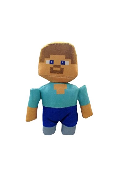 OEM Jucarie de plus tip breloc, Minecraft, Steve 13 cm