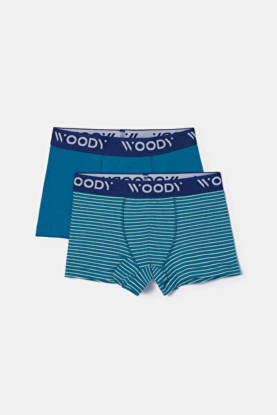 Woody Türkiye 2-8 سنوات، طقم من قطعتين من بوكسرات الأولاد